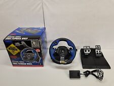 Used, Logitech Driving Force Feedback Steering Wheel For PlayStation 2 PS2 Boxed for sale  Shipping to South Africa