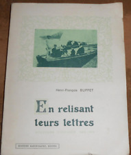 Relisant lettres souvenirs d'occasion  Saint-Julien-de-Vouvantes