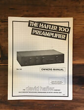 Hafler 100 preamp for sale  Portland