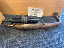 PEUGEOT SPEEDFIGHT 50 SPEED FIGHT 3 AFTERMARKET EXHAUST SILENCER for sale  WARE