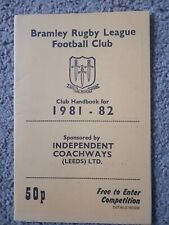 Bramley rugby league for sale  BINGLEY
