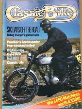 Classic bike magazine for sale  COLCHESTER