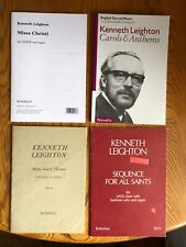 Kenneth leighton music for sale  UK