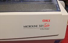 Used, Okidata Microline 321 Turbo 9 Pin Dot Matrix Printer Model D22810A for sale  Shipping to South Africa