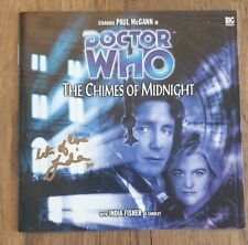 Cubierta de audio de Doctor Who Big Finish Chimes of Midnight firmada por India Fisher segunda mano  Embacar hacia Argentina