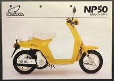 Honda np50 melody for sale  LEICESTER