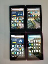 Lote de 4 tabletas Amazon Fire 7 (9a generación) Fire 7 (5a generación) muy buenas, usado segunda mano  Embacar hacia Argentina