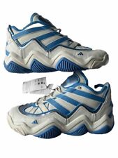 ZAPATOS DE BALONCESTO ADIDAS EQT TOP TEN 2010 BLANCO AZUL PLATA KOBE HQ8756 TALLA 12, usado segunda mano  Embacar hacia Argentina