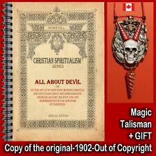 livro antigo oculto magia negra manuscrito esotérico raro diabo grimório satânico comprar usado  Enviando para Brazil