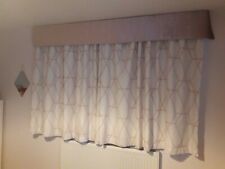 Geometric curtains pelmet for sale  YORK