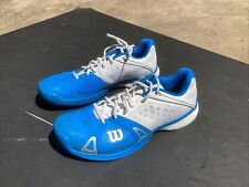 Wilson Men's Endofit 643001 White Blue Tennis Shoes Size 11 for sale  Shipping to South Africa