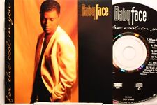 BABYFACE ""FOR THE COOL IN YOU"" (CD 1993 Sony) en muy buen estado con'd envío gratuito segunda mano  Embacar hacia Argentina