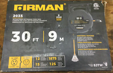 Firman 2035 RETRACTABLE EXTENSION CORD REEL for sale  Shipping to South Africa