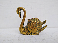 Vintage brass swan for sale  WALLASEY