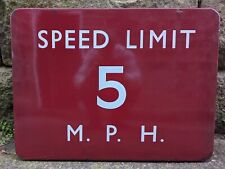 speed limit sign for sale  LEEDS