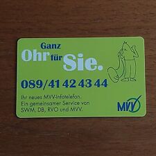 Mvv infotelefon münchen gebraucht kaufen  Teltow