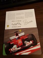 Scuderia ferrari postcard usato  Italia