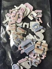 Chipboard alphabet pieces for sale  CRAWLEY