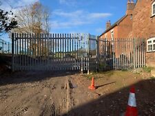 Pair palisade gates for sale  NUNEATON