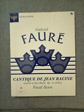 Gabriel faure cantique for sale  BRIGHTON