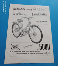 Pubblicita 1956 ciclomotore usato  Roma