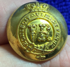Used, RARE QUEEN VICTORIA GILT EQUERRIES & AIDES-DE-CAMP BUTTON 22mm FIRMIN 1850-61 for sale  Shipping to South Africa