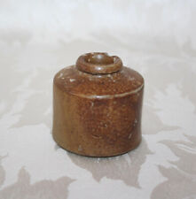 Antique 19th Century Salt Glazed Stoneware Inkwell for sale  Shipping to South Africa