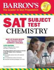 books sat subject chemistry for sale  Montgomery