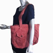 Bolsa de ombro Levi’s Vintage Y2K veludo vermelho desbotado jeans bolso comprar usado  Enviando para Brazil