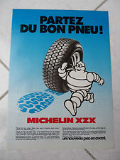 Publicité michelin xzx d'occasion  Champigny-sur-Marne