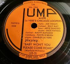 LA VERE'S CHICAGO LOOPERS en 1944 Jump 1 - Baby Won't You Please Come Home segunda mano  Embacar hacia Mexico