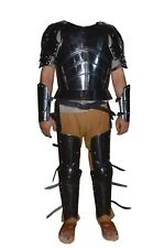 Medieval Gothic Full Body Suit Of Armor Battle Knight Reenactment Armour Costume for sale  Shipping to South Africa