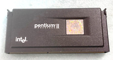 VINTAGE INTEL PENTIUM II 400MHZ SLOT 1 CPU - TESTED CORPORATE PULLS RM2-CMP43 for sale  Shipping to South Africa