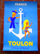 Affiche ancienne toulon d'occasion  Toulon-