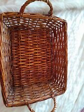 Vintage wicker basket for sale  OSSETT