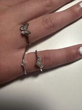 Three silver rings for sale  Grand Rapids