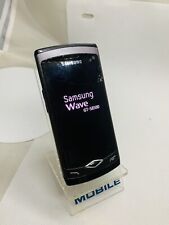 Difettoso Samsung S8500 Wave-Ebony GRIGIO TELEFONO CELLULARE usato  Spedire a Italy