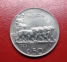 10 centesimi 1925 usato  Roccabianca