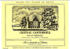 Chateau cantemerle label. d'occasion  Expédié en Belgium