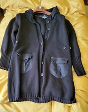 Schwarze strickjacke mantel gebraucht kaufen  Potsdam