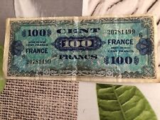 Billet 100 francs d'occasion  Cagnes-sur-Mer