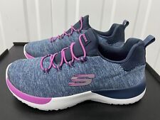 Skechers Dynamight-Break-Through Blue Pink Pull On Trainers Shoes Women’s UK 4, used for sale  Shipping to South Africa