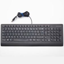 Lenovo Teclado Slim USB Original Layout Francés Fr Azerty 00XH500 Cable segunda mano  Embacar hacia Argentina