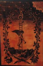Tapiz Naranja Pared Arte Decoración del hogar cartel Algodón Celta Ángel Colgante De Pared Boho, usado segunda mano  Embacar hacia Spain