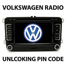 Volkswagen radio decode for sale  Ireland