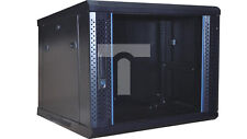 GT Networks Wall-mounted RACK cabinet 19 inches 9U 600mm black for self-a /T2UK for sale  Shipping to South Africa