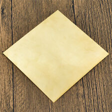 1pc H62 Brass Metal Thin Sheet Handicraft Metalworking Craft DIY 10cm*10cm*0.5mm, used for sale  Shipping to Ireland