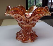 szkło antyczne Marigold Carnival Glass 1910-20-misa na poncz, używany na sprzedaż  PL