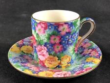 GOOD VINTAGE ROYAL WINTON JULIA CHINTZ COFFEE CUP AND SAUCER. #5. ~ C1940. for sale  GLASGOW