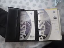 Passat owners manual for sale  AYLESBURY